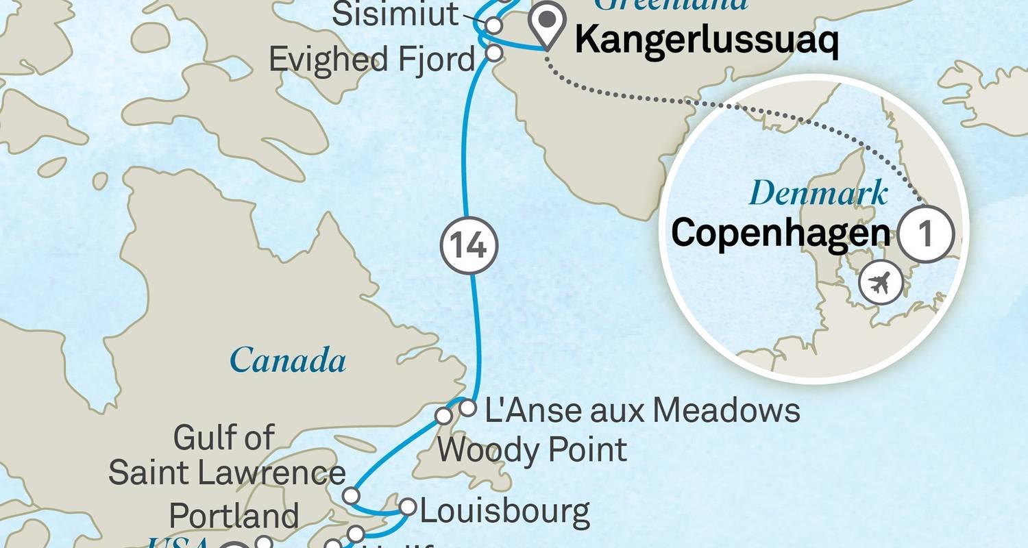 Die Route der Wikinger: Von Grönland nach Neufundland - Scenic Luxury Cruises & Tours