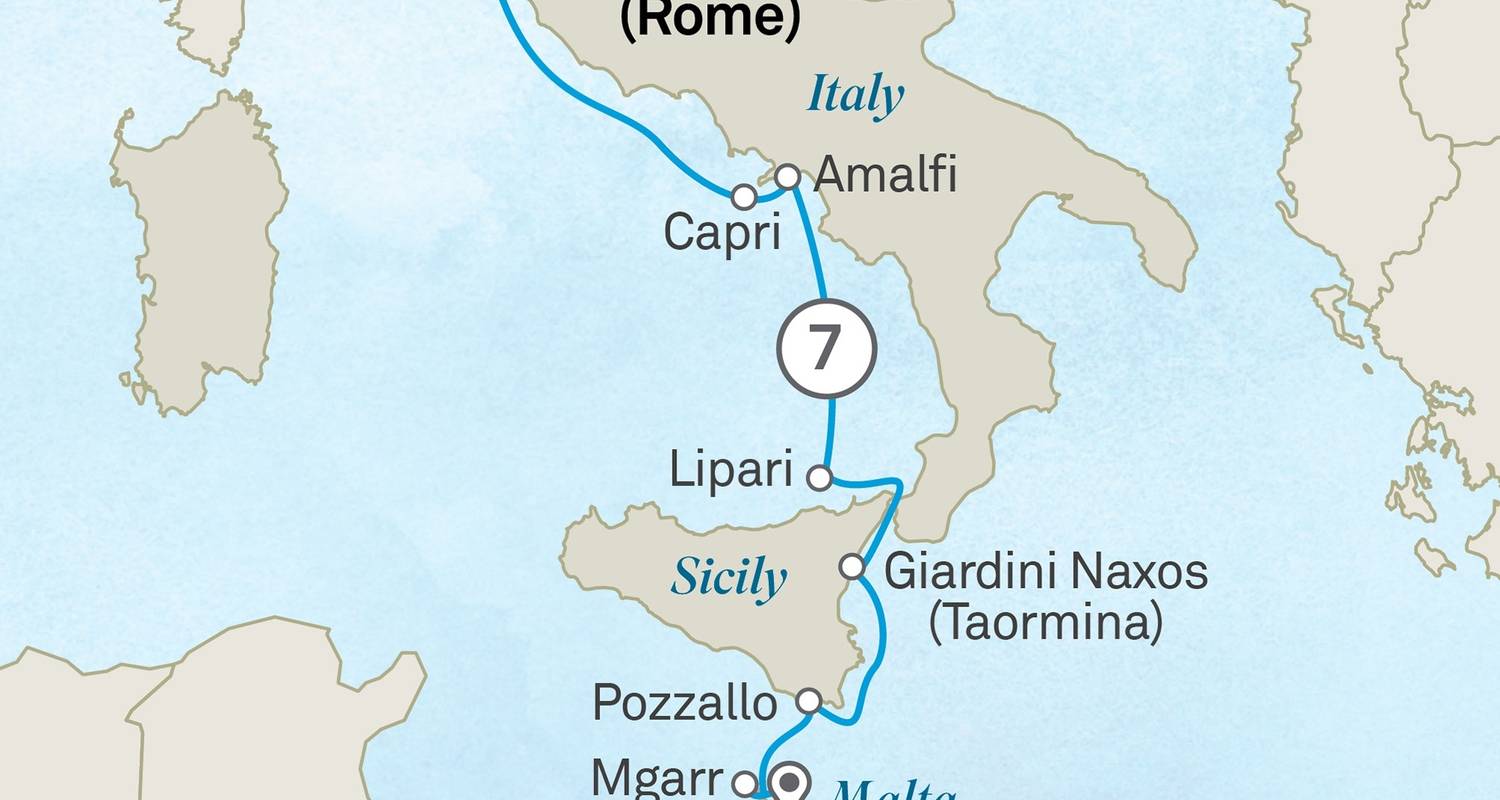 Trésors italiens : Côte amalfitaine, Sicile et Malte - Scenic Luxury Cruises & Tours