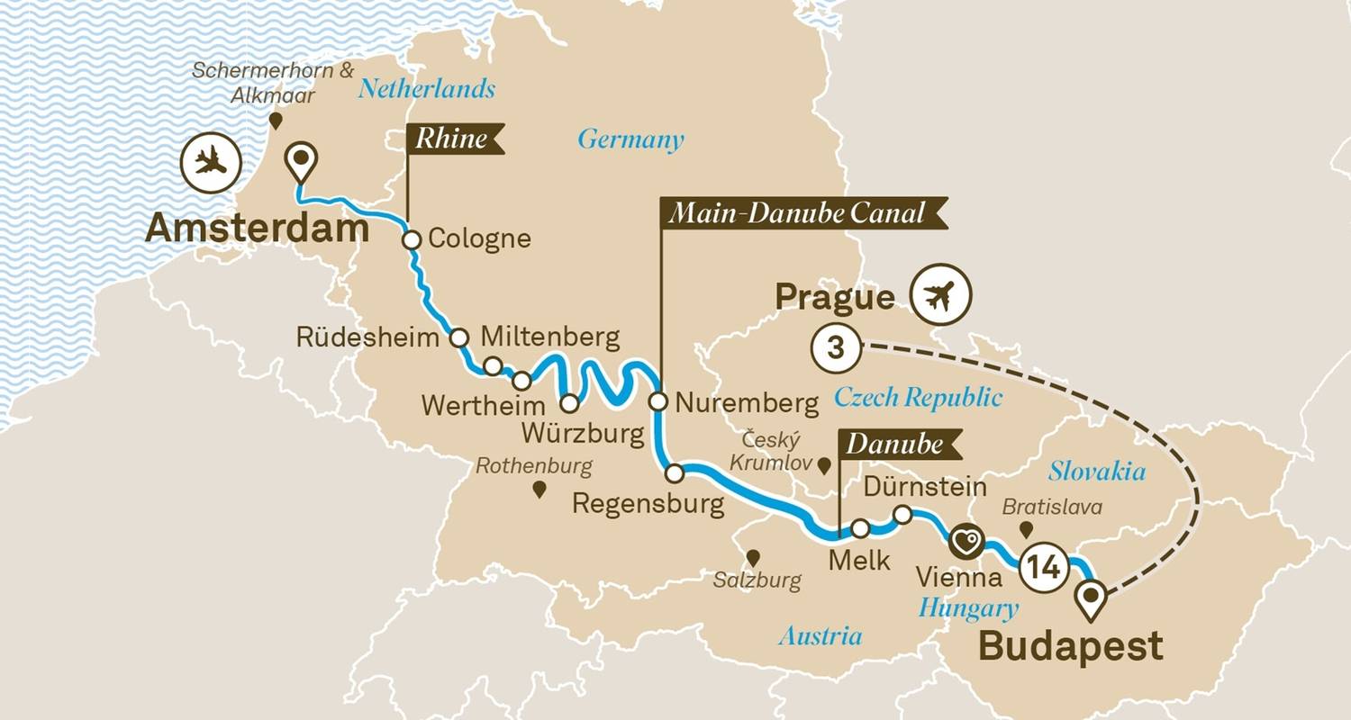 Weihnachten und Neujahr mit Prag 2024 - 18 Tage (14 Destinationen) - Scenic Luxury Cruises & Tours