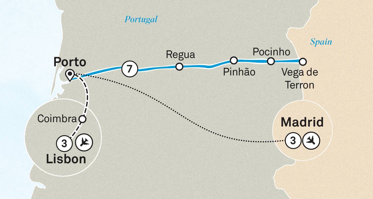 Delightful Douro with Lisbon & Madrid