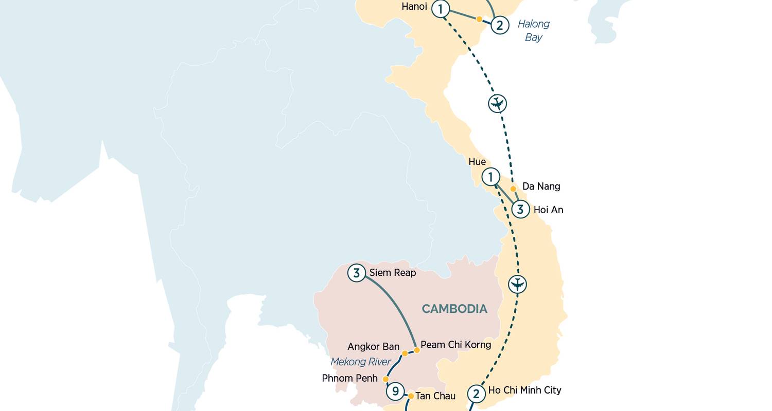 Gran Circuito a Vietnam y Camboya 2025 - Emerald Cruises