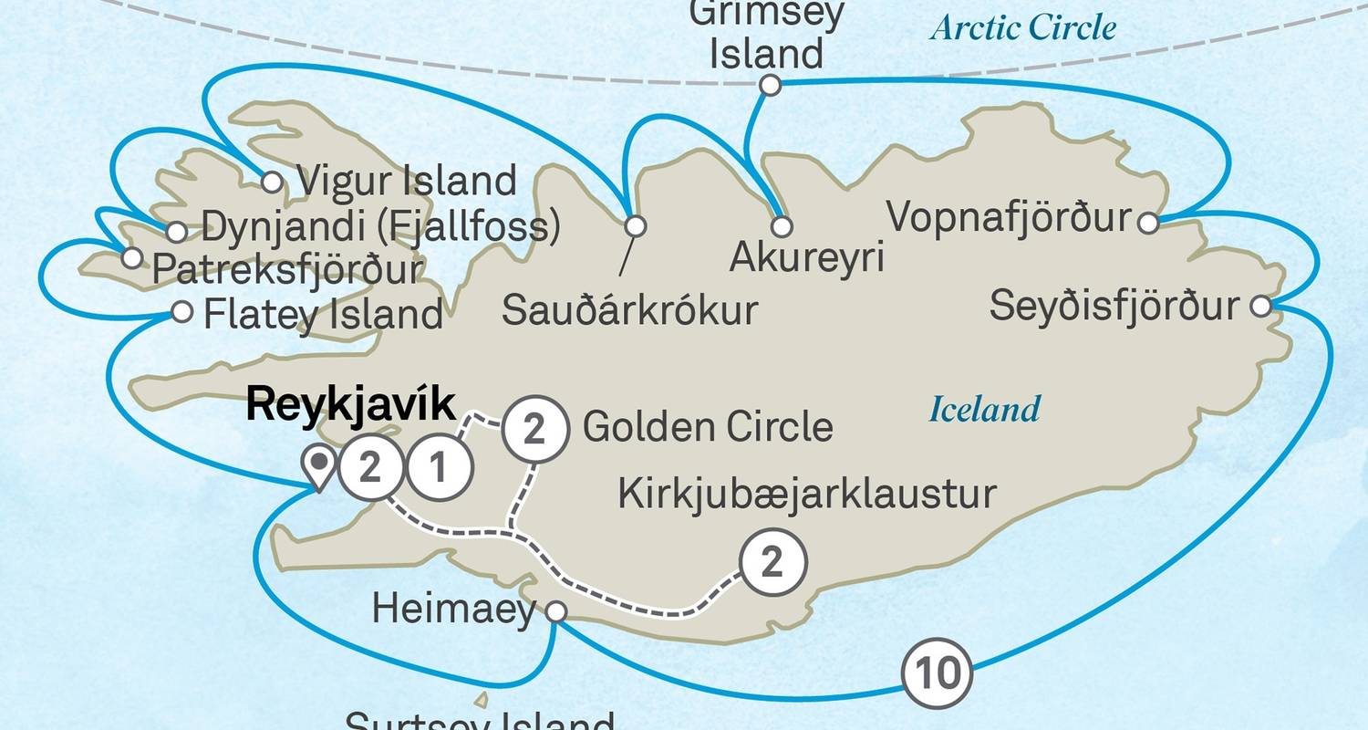 Circuits Pays nordiques / Scandinavie de 3 Semaines