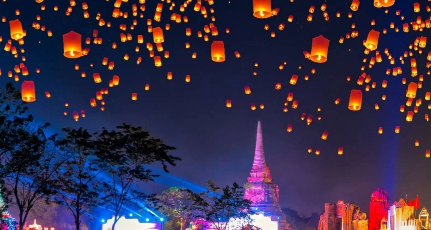 12 jours de festival de Loy Krathong à Sukhothai (guide et chauffeur privés）) - UME Travel Co. Ltd