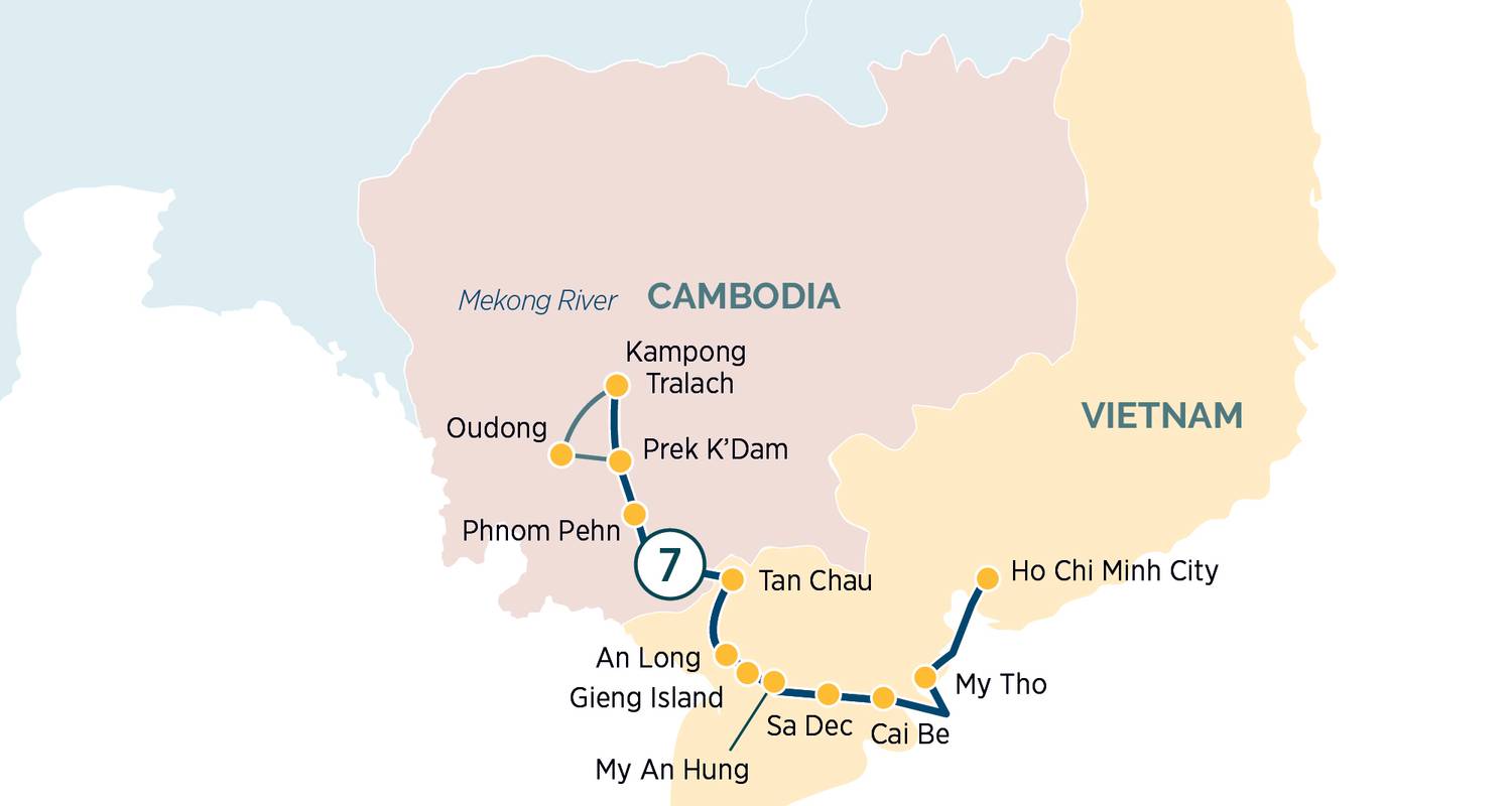 8 jours - Croisière Majestic Mekong 2025-2026|2026-2027 - 8 jours (from Phnom Penh to Hô Chi Minh-Ville
) - Emerald Cruises