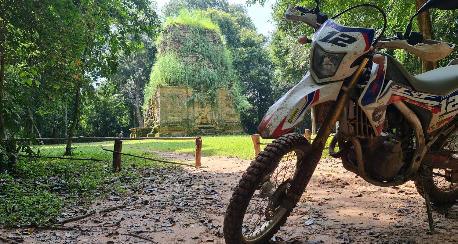 Mystische Kambodscha Motorradtour von Phnom Penh nach Sambor Prei Kuk, Preah Khan Tempel - VietLong Travel