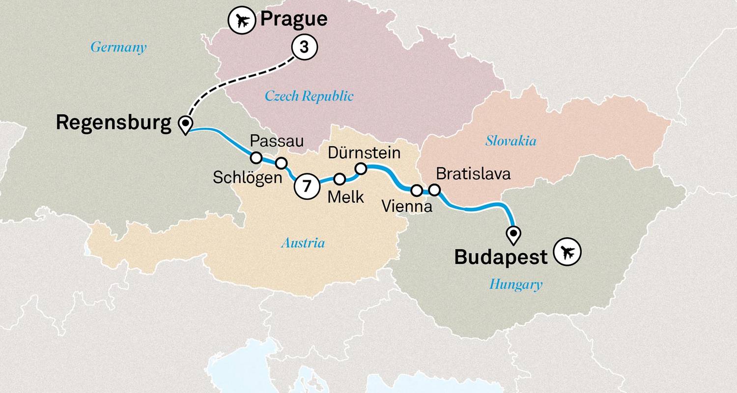 Joyaux du Danube avec Prague 2026 - 11 jours (including Ratisbonne) - Scenic Luxury Cruises & Tours