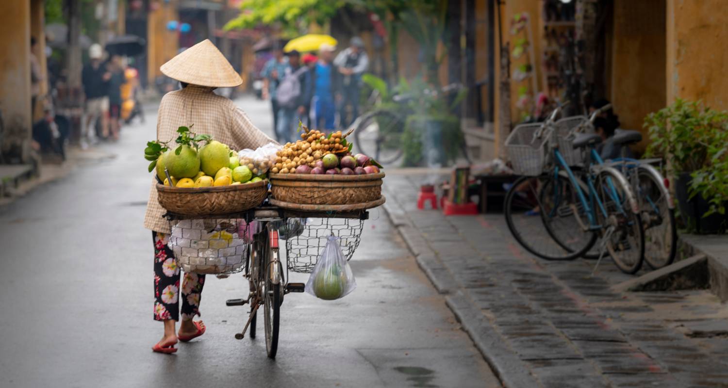 Demi-journée de découverte de la campagne du delta de la rivière Rouge à bord d'une moto de collection - Circuit à la carte - Up Travel Vietnam