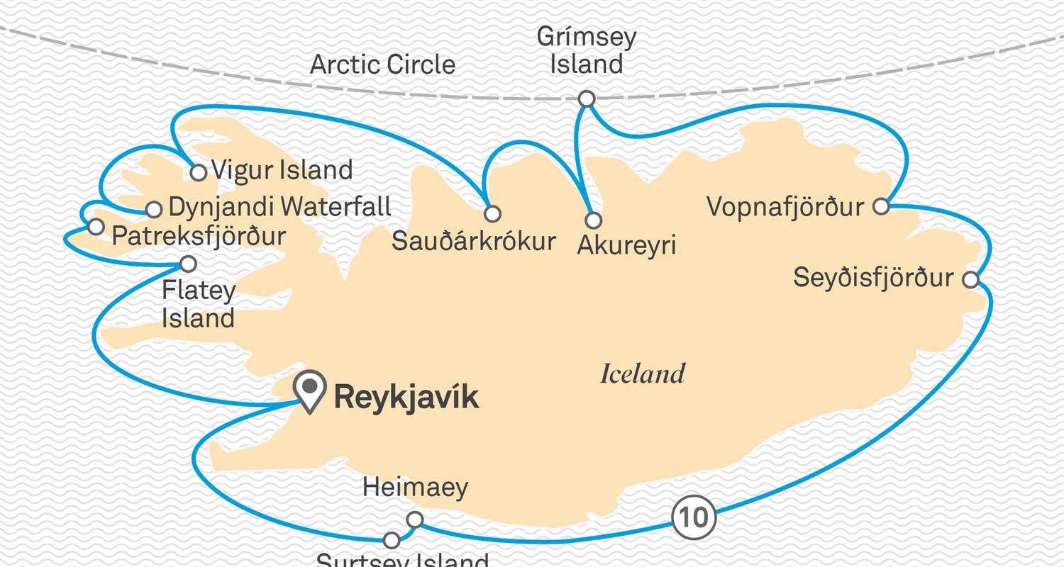 El Sabor del Descubrimiento: Circunnavegar Islandia y cruzar el Círculo Polar Ártico - Scenic Luxury Cruises & Tours