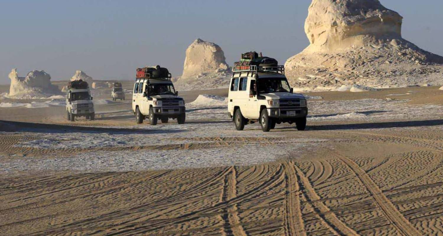 Camp de l'oasis de Bahariya (2 jours) et excursion dans les déserts blanc et noir au départ du Caire -  Black Camel Tours e. U.