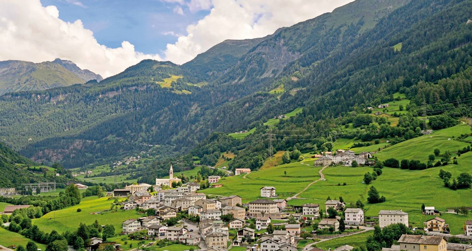 Alpen Zug- / Bahnreisen