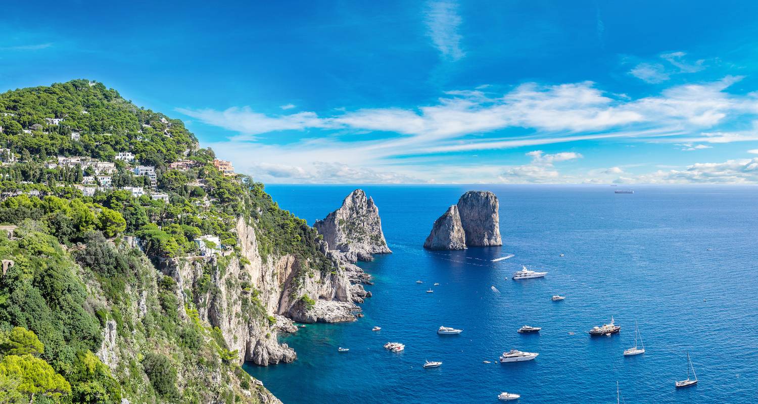 Une aventure italienne inoubliable : Côte amalfitaine, Capri et Pompéi - IAMME IA - Gray Line Amalfi Coast