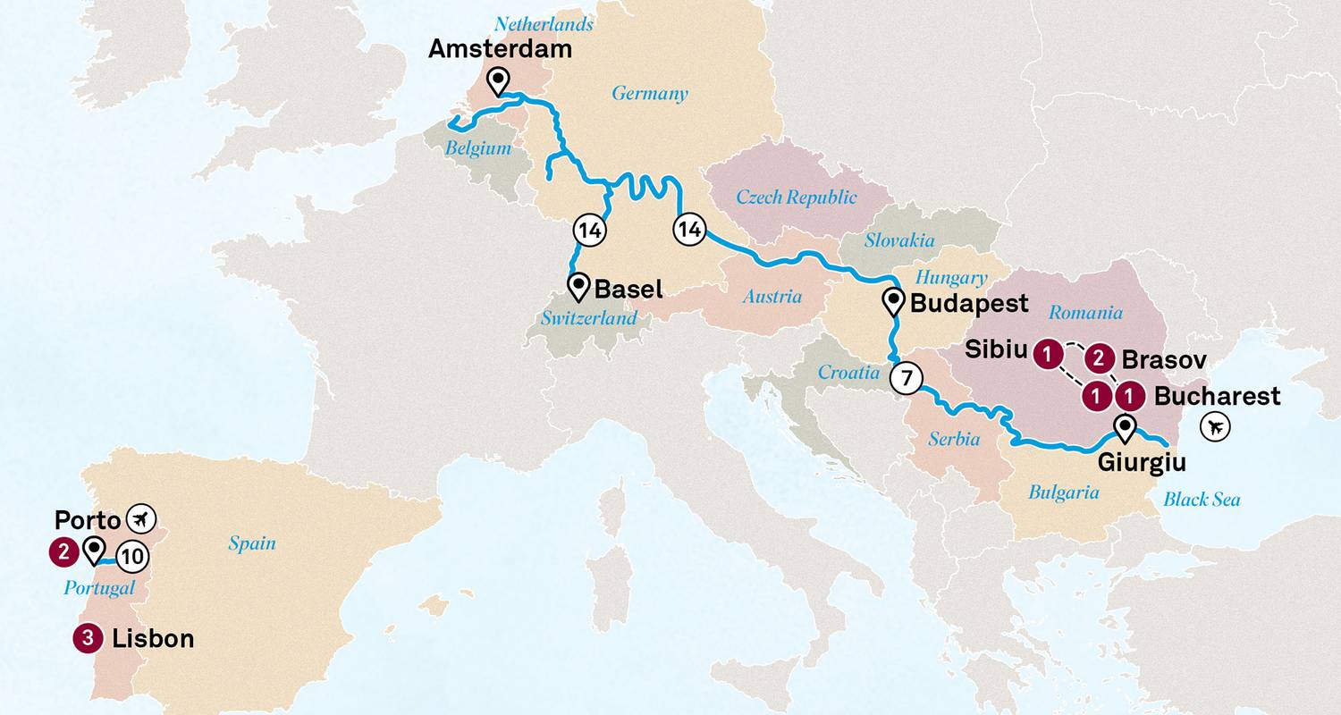 Grote verhalen van Europa: Centraal-Europa & Portugal - Scenic Luxury Cruises & Tours