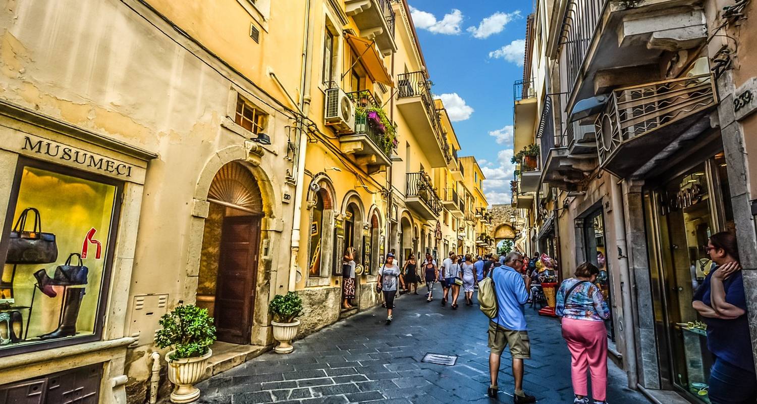 5 Day Catania Including Naxos Gardens, Taormina, Castelmola, Siracusa, Ortigia And Noto - STM Tours LLC