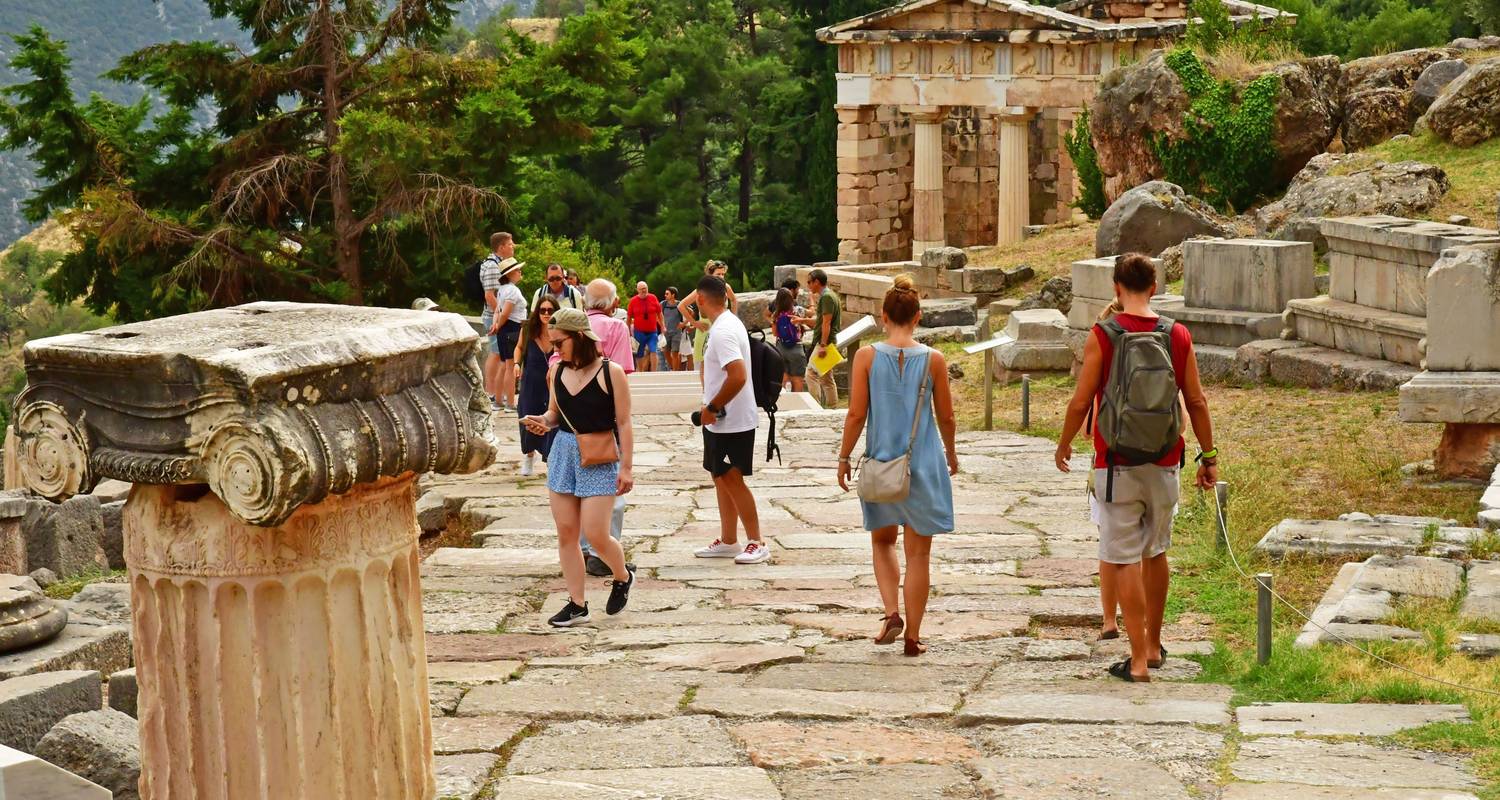 Grupo pequeño - 4 Días/3 Noches Explora Grecia Circuito Clásico Nocturno (incluye entradas a yacimientos arqueológicos con Guía Profesional titulado) - Greek Travel Advisors