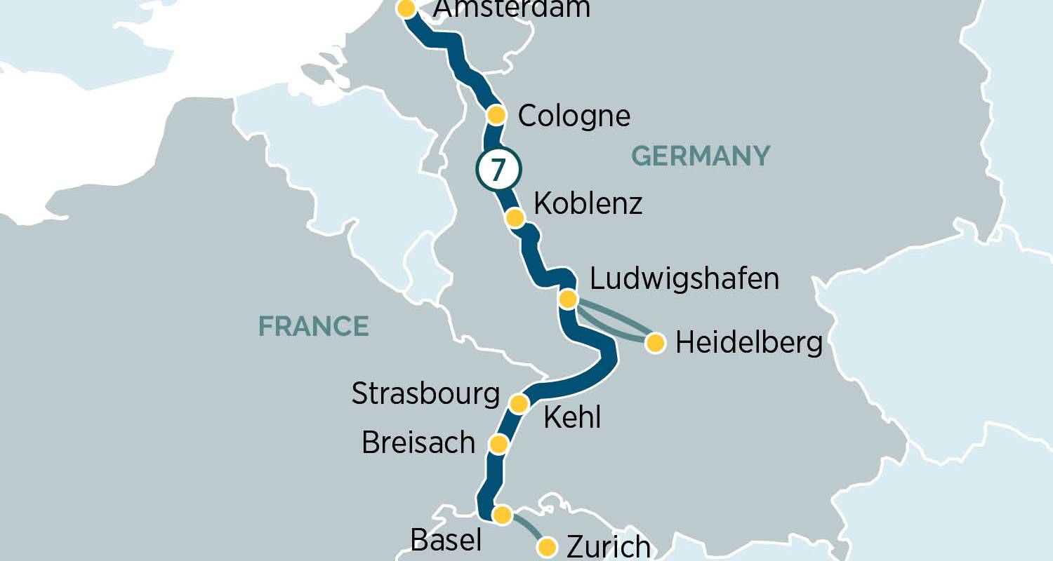 Kerstmarkten aan de Rijn 2026 - 8 Dagen (van Zurich naar Amsterdam) - Emerald Cruises