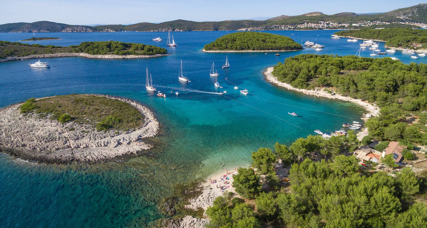 Le sud de la Croatie : la vieille ville de Split rencontre l'île de Hvar - journaway