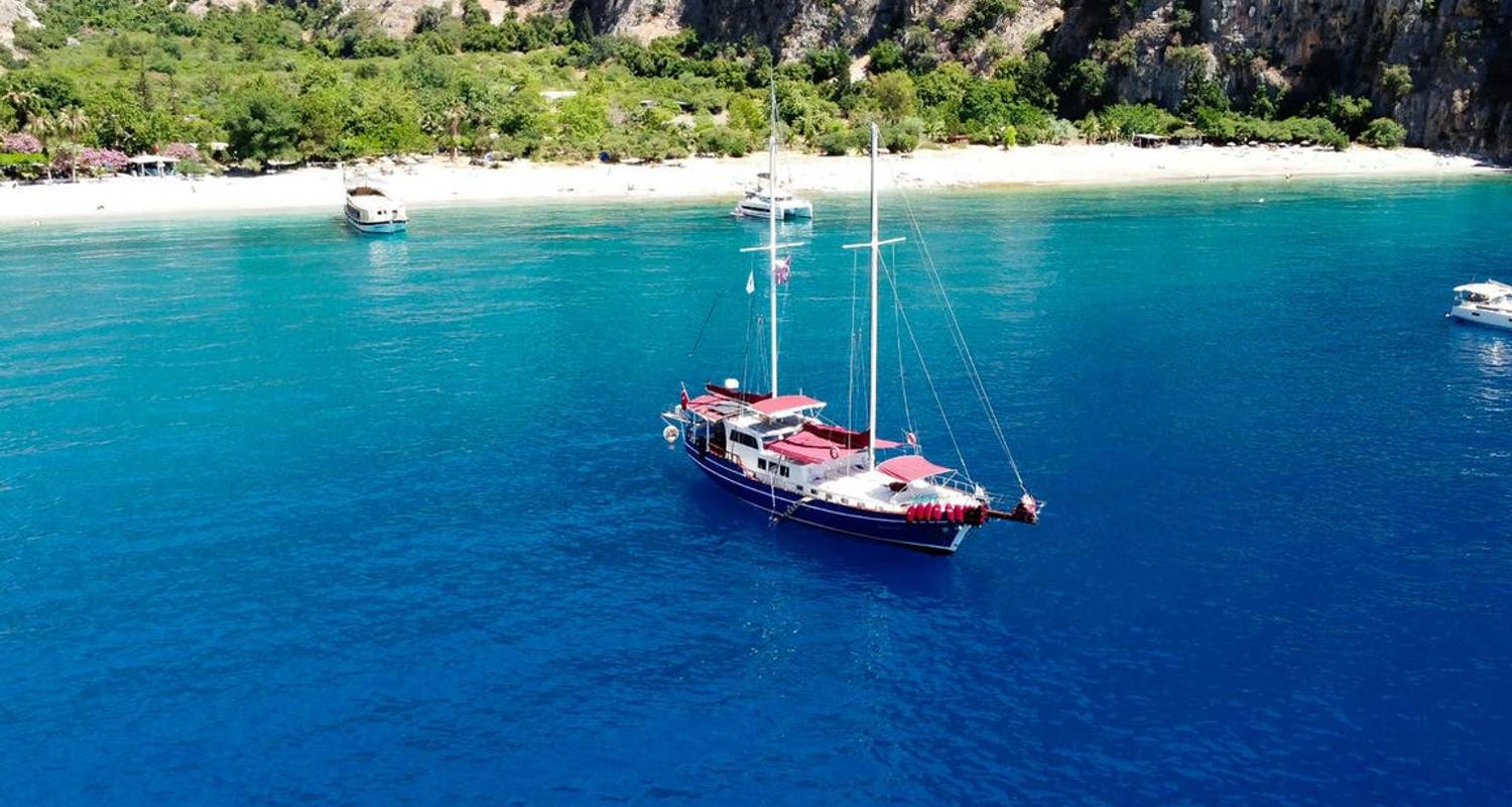 Goleta Ruleta | Goleta Standart 6 Cabinas Charter Semanal Privado | Bodrum-Golfo de Gokova - Barbaros Yachting