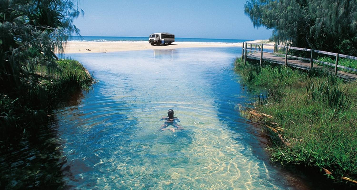 Single reizen in Fraser Island