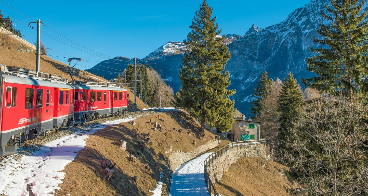 Swiss Elegance Meets Italian Romance W/Glacier Express & Lake Como