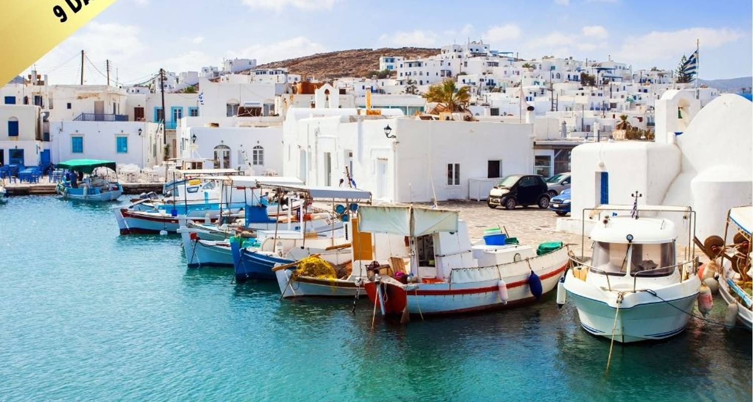 9 Dagen - Athene - Paros - Naxos (privé 2 deelnemers) - Excl. Overnachting - White Cube Travel DMC Greece