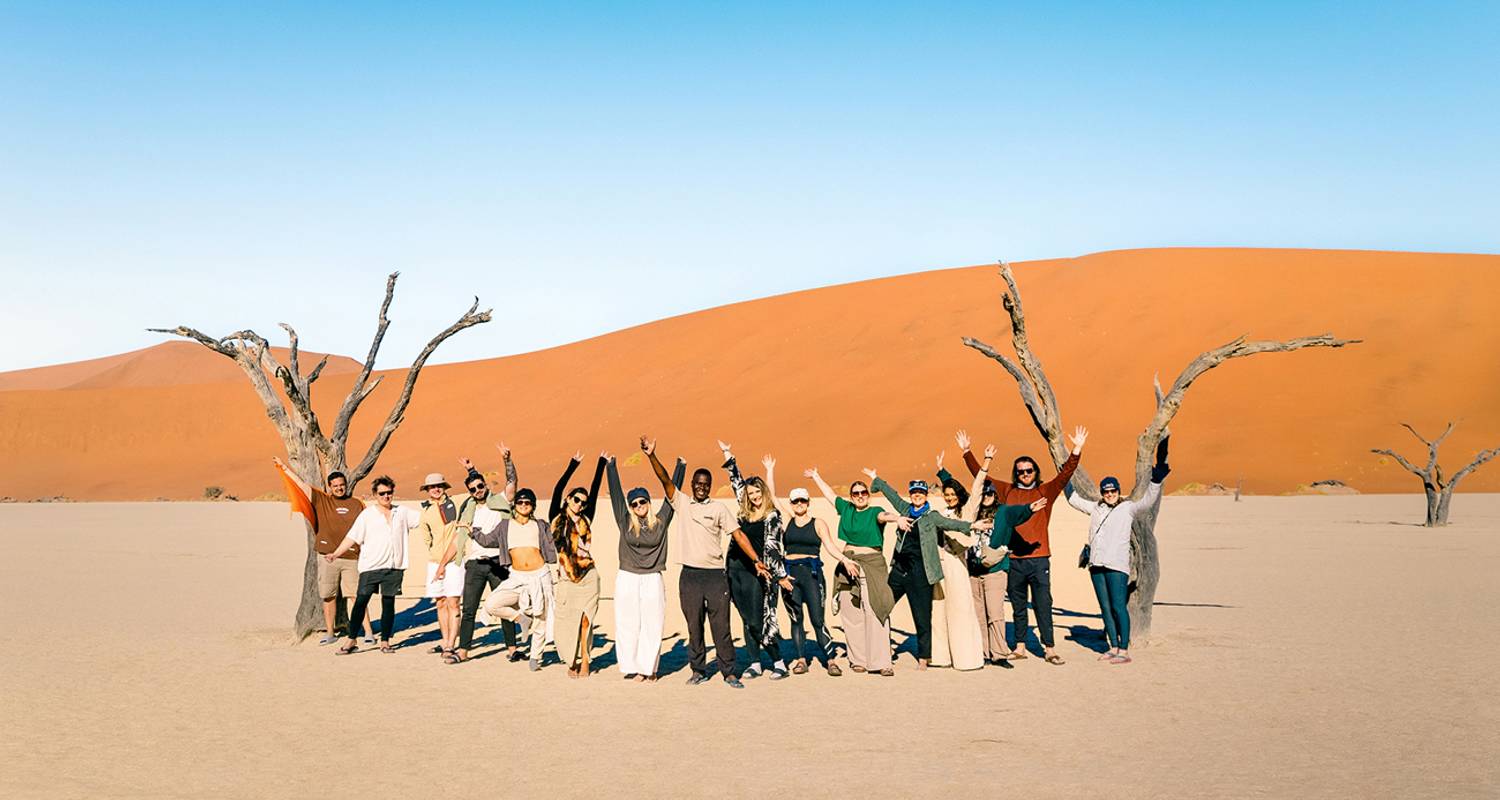 Nomadisch Namibië Reünie 35 tot 45 (Alleen beschikbaar voor Contiki eerdere reizigers, Reünie, 7 dagen) - Contiki