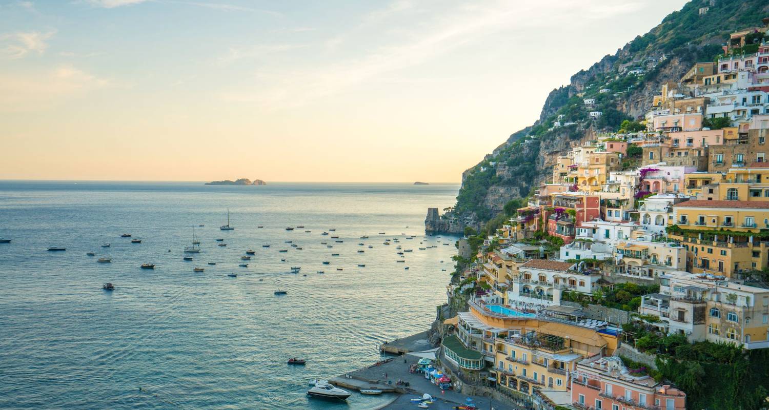 Una semana a bordo de un fantástico barco a motor en el Golfo de Nápoles, entre las costas de Amalfi y Sorrento - Campania Overland