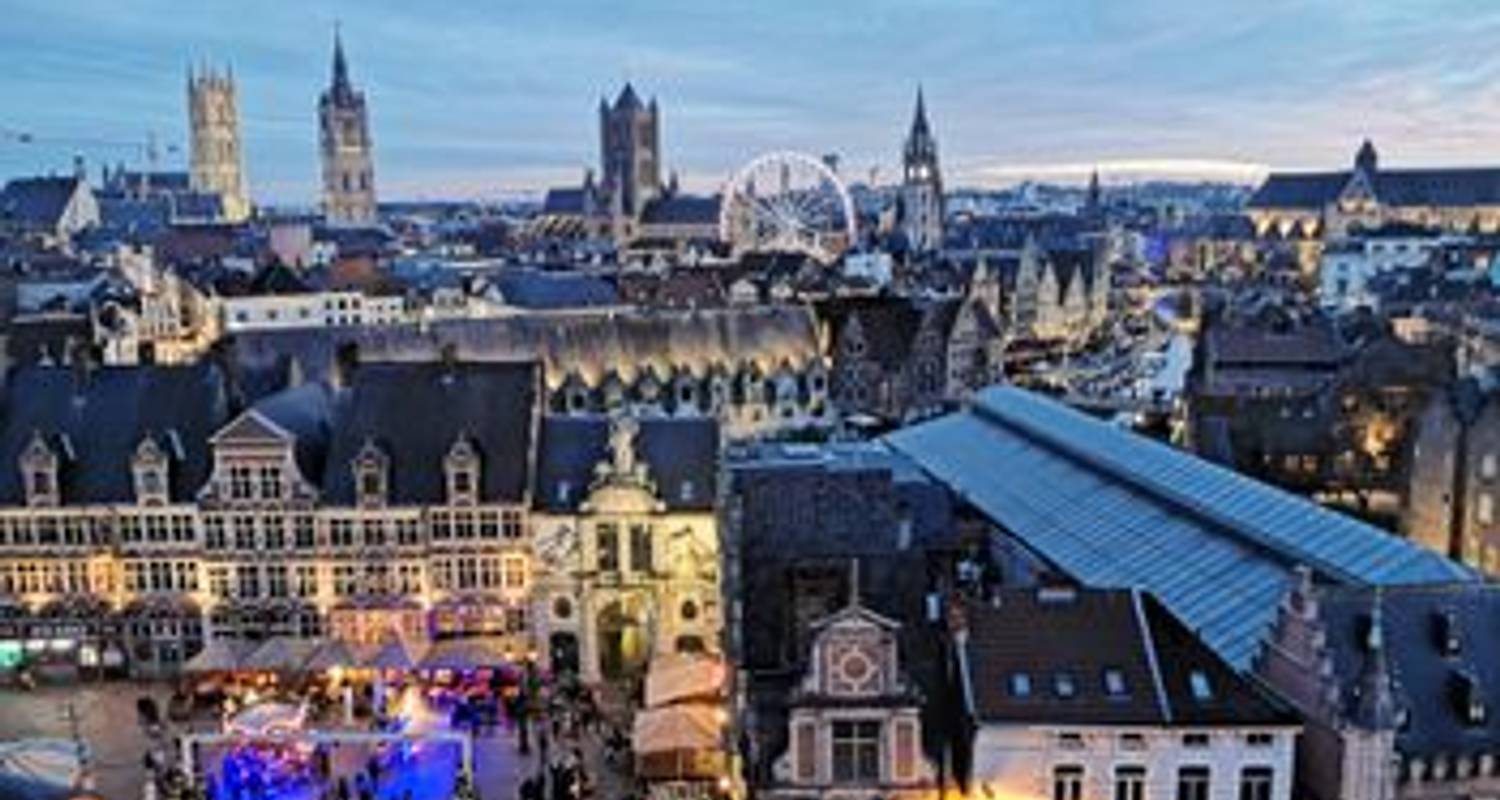 An Enchanting Christmas Getaway between Ghent and Bruges (port-to-port cruise)