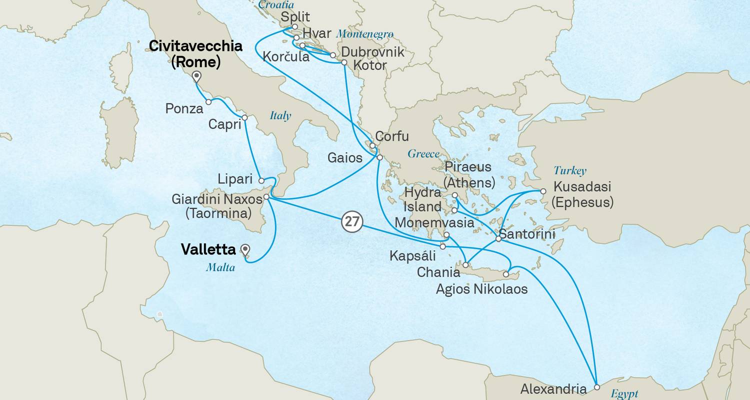Ultimate Voyage: Mediterranean & the Pyramids - Scenic Luxury Cruises & Tours