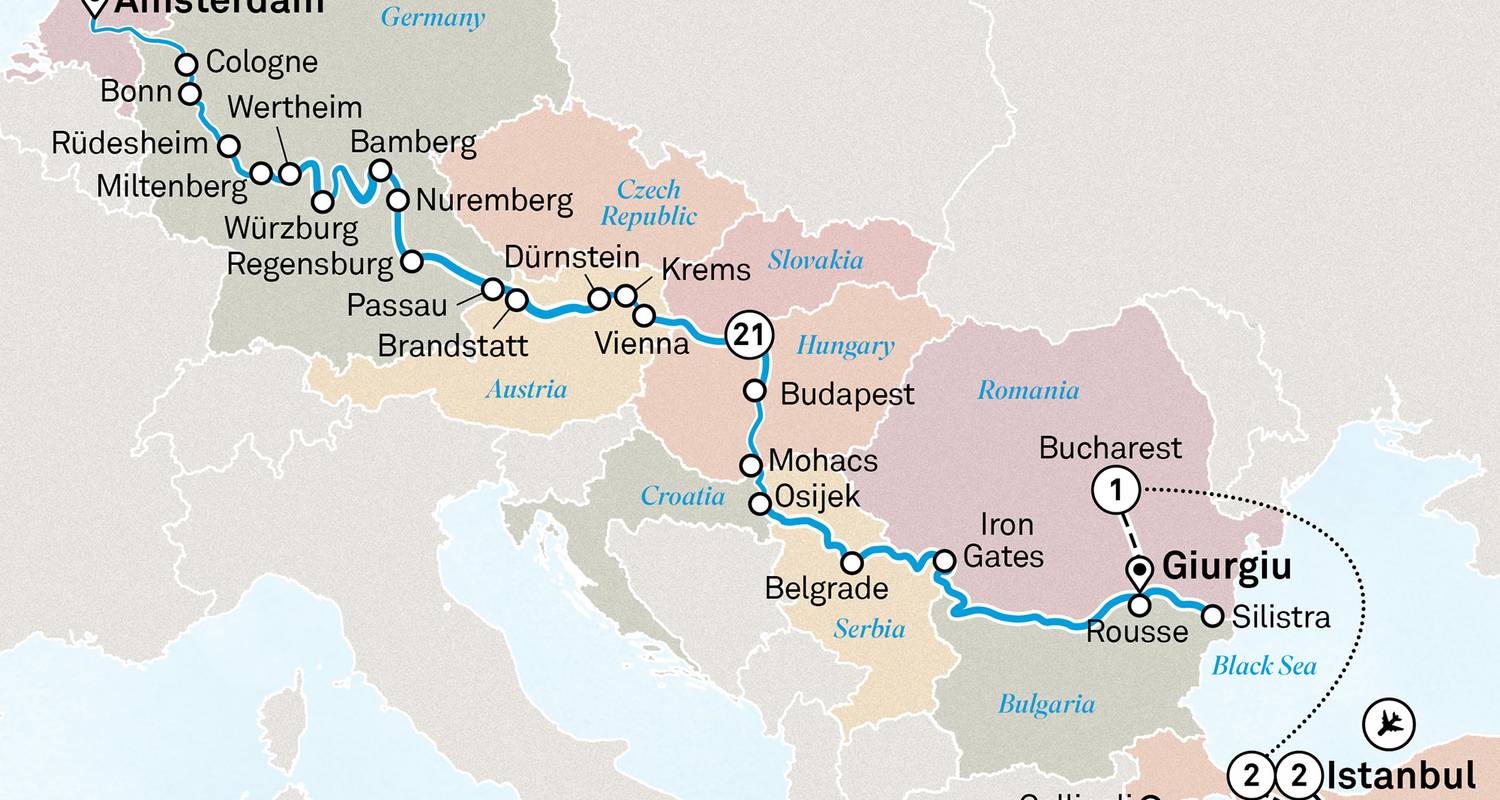 1-Month+ Europe Tour Packages