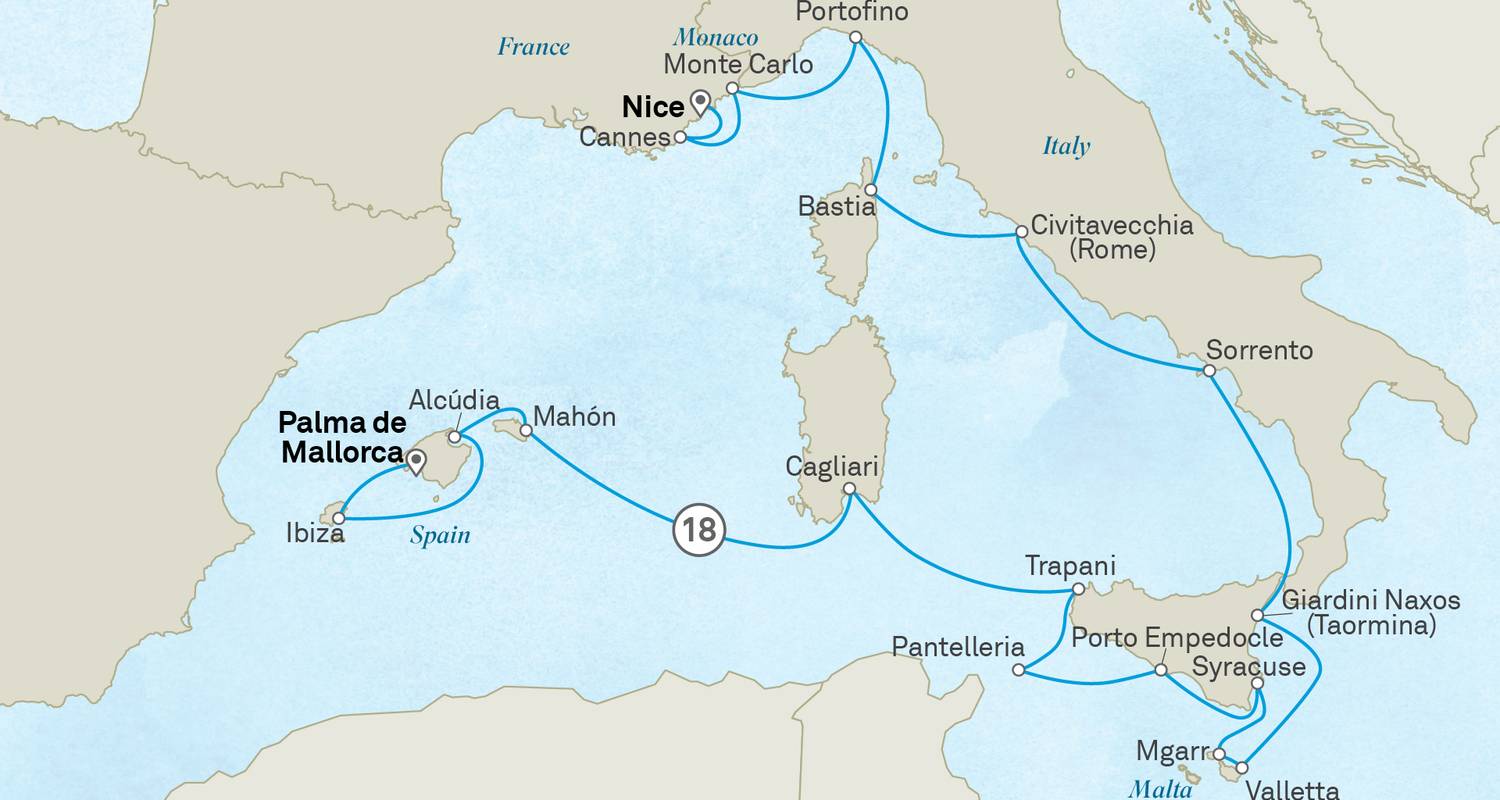 L'ultime Méditerranée en profondeur - Scenic Luxury Cruises & Tours