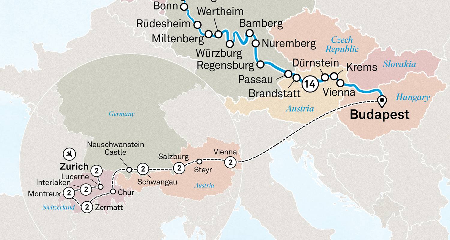 River Cruises from Zurich