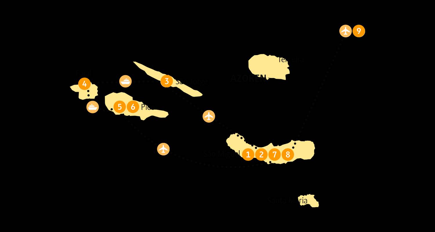 Azores: viaje de 9 días lleno de experiencias - Chamaeleon