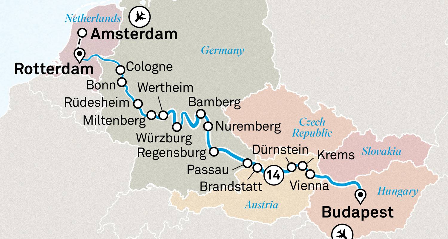 Jewels of Europe 2025 - 15 Days (from Rotterdam to Budapest) - Scenic Luxury Cruises & Tours
