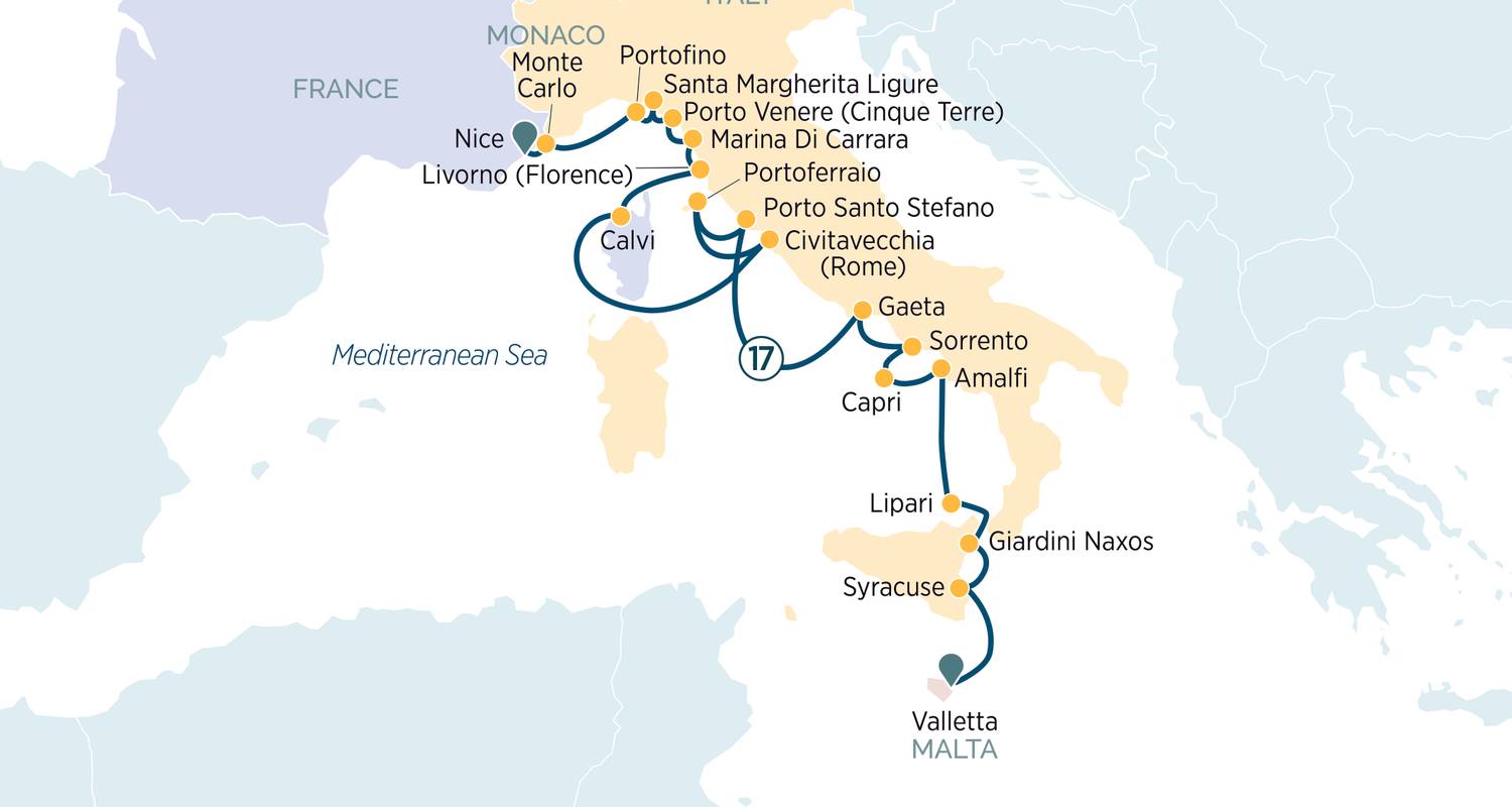 Descubre las costas y las joyas ocultas - Emerald Cruises