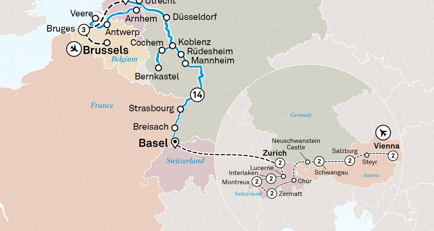 1-Month+ Rhine Cruises