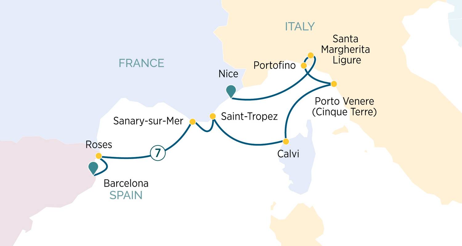 10-Day France, Italy and Spain Tour Packages