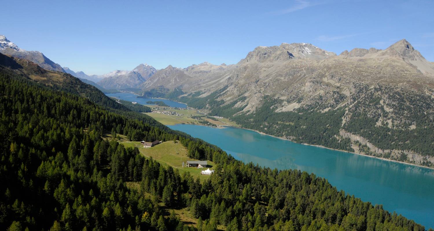 A leisurely hike through the Upper Engadine: the mountain world of St. Moritz 7 Days