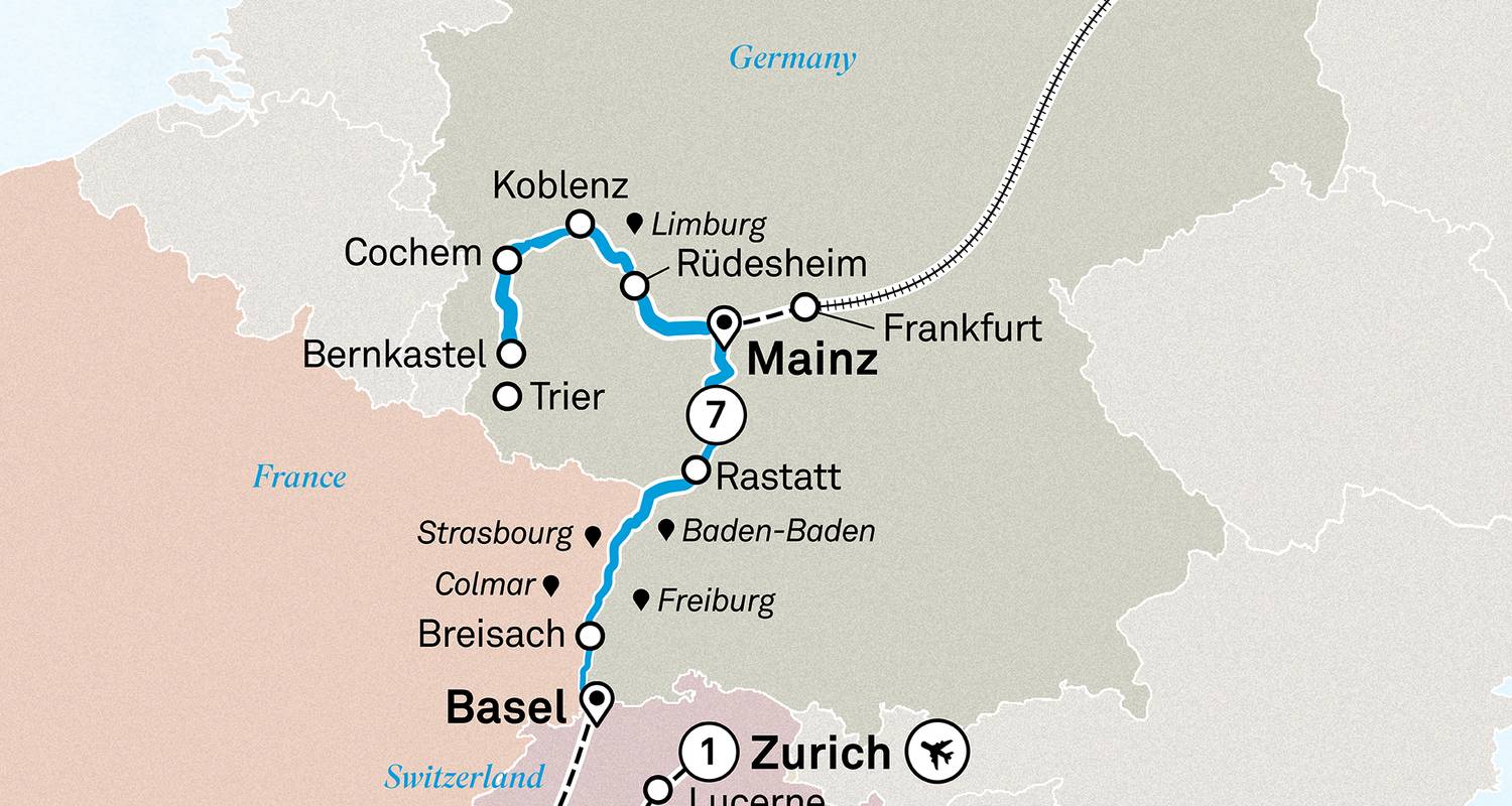 Circuits Allemagne de 3 semaines