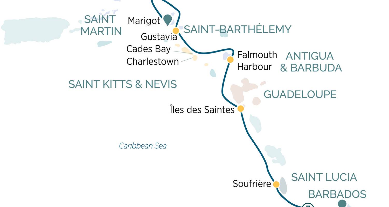 Eastern Caribbean with St. Barths 2027 - 8 Days