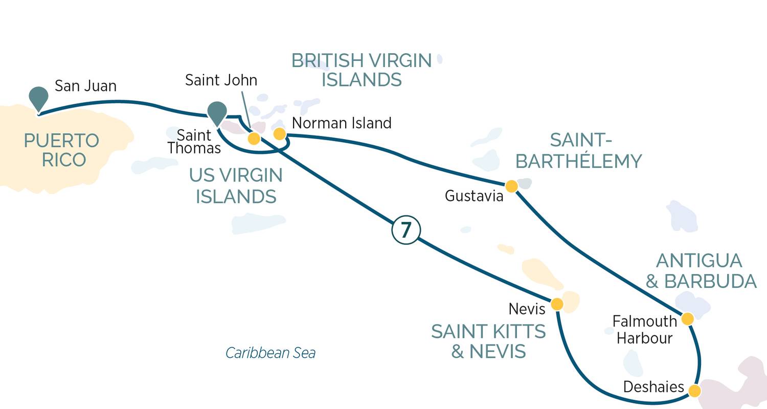 Quintessential Caribbean 2026-2027 - 8 Days (from San Juan to Saint Thomas Island) - Emerald Cruises