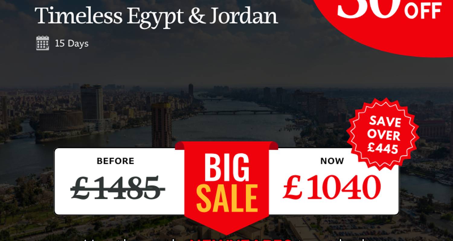 Zeitloses Ägypten & Jordanien - Timeless Tours 