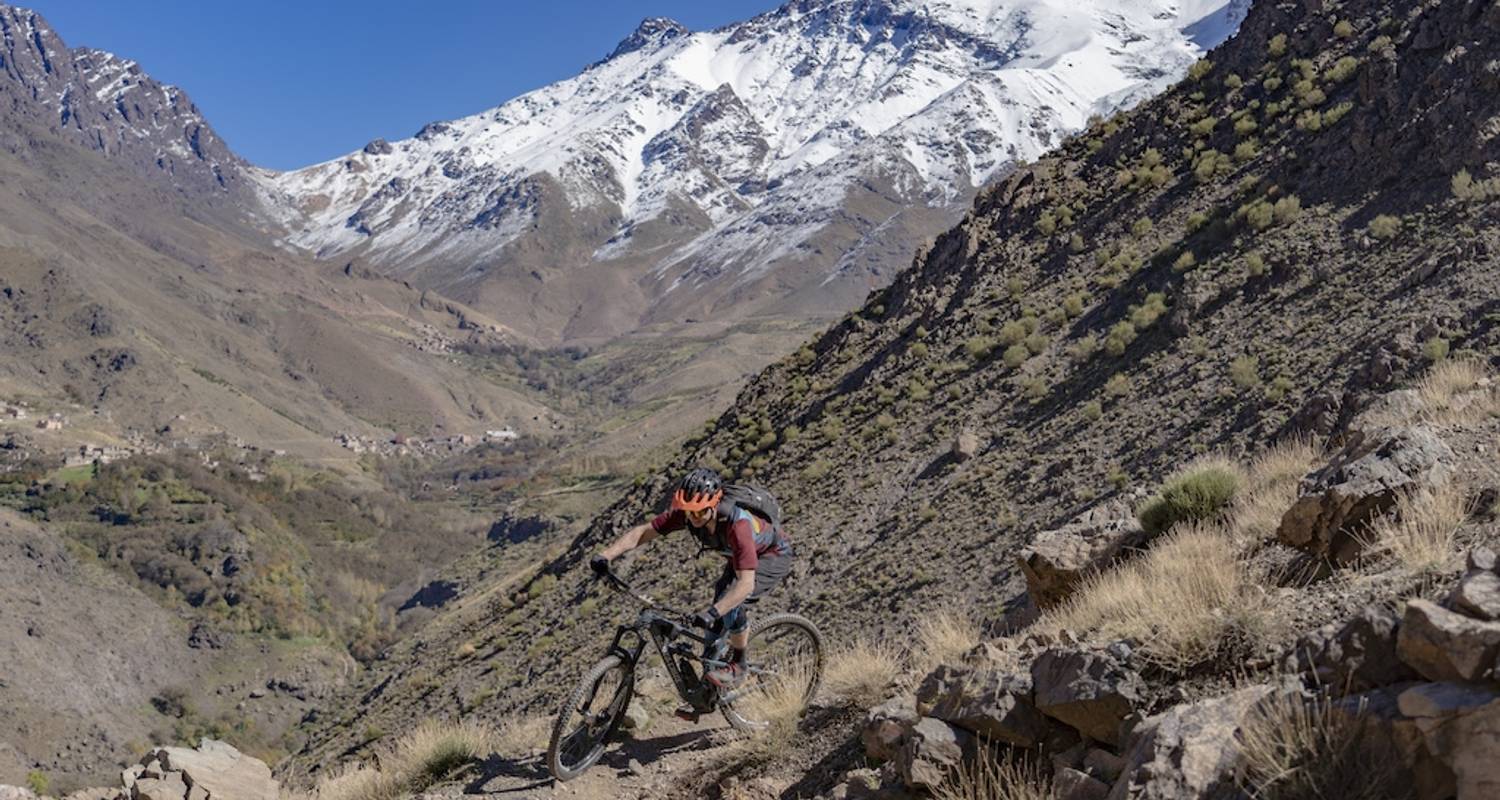 Mountainbiken im Atlasgebirge - Trek in Morocco