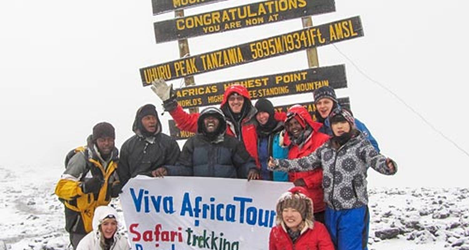 Mount Kilimandscharo Nordkurs - Viva Africa Tours