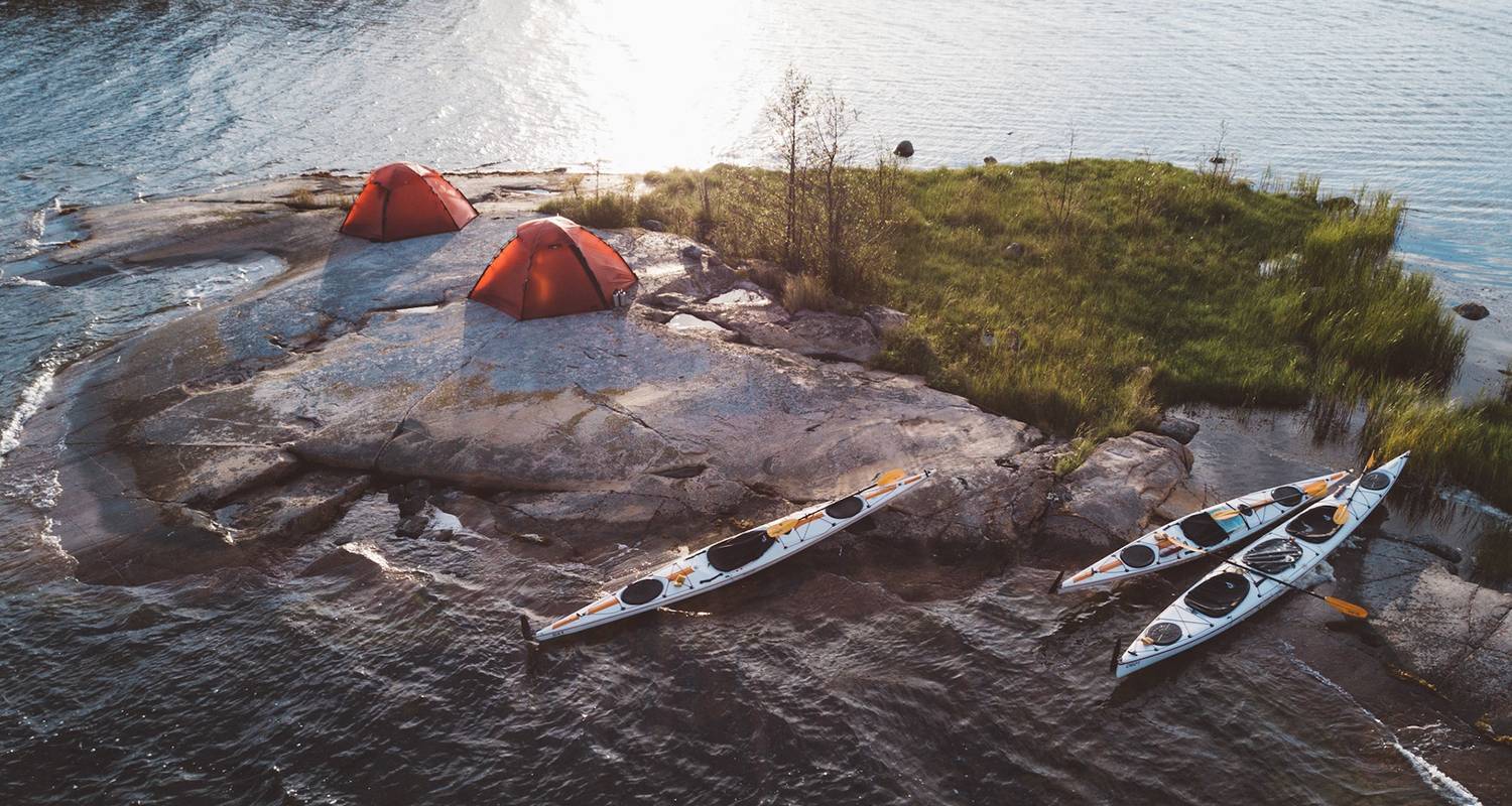 5-day Kayak & Wild Camp the Archipelago - self-guided