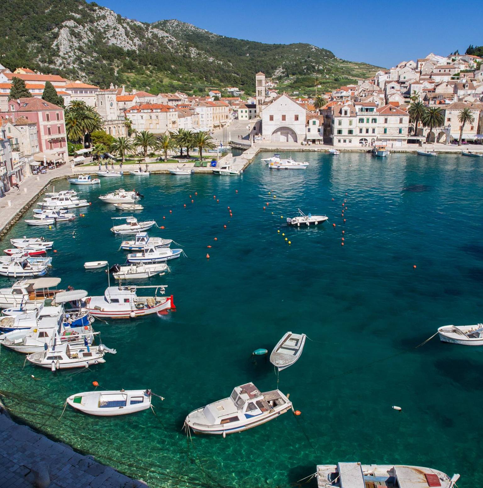 Hvar and swimming by the Paklina Islands — Stari Grad