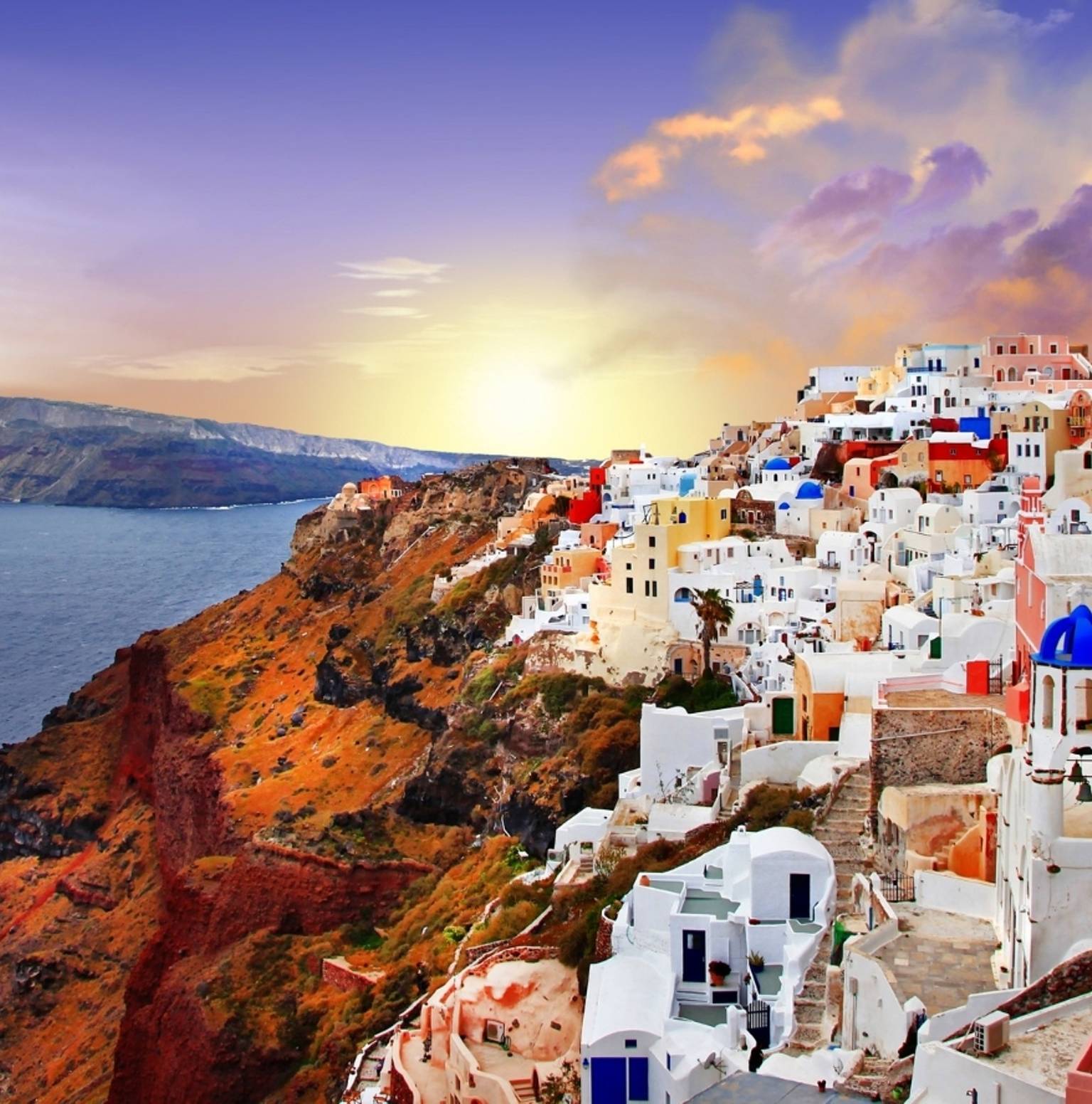 Naxos / Santorini — Santorini