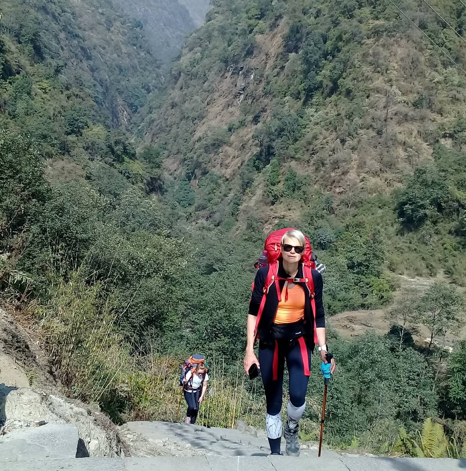 Trek to Jhinu Danda — Chhomrong