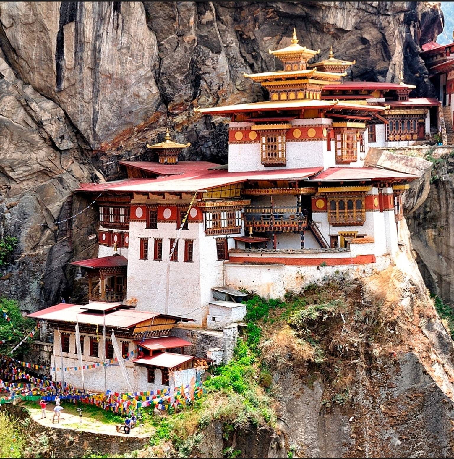 Fly Kathmandu-Paro — Paro