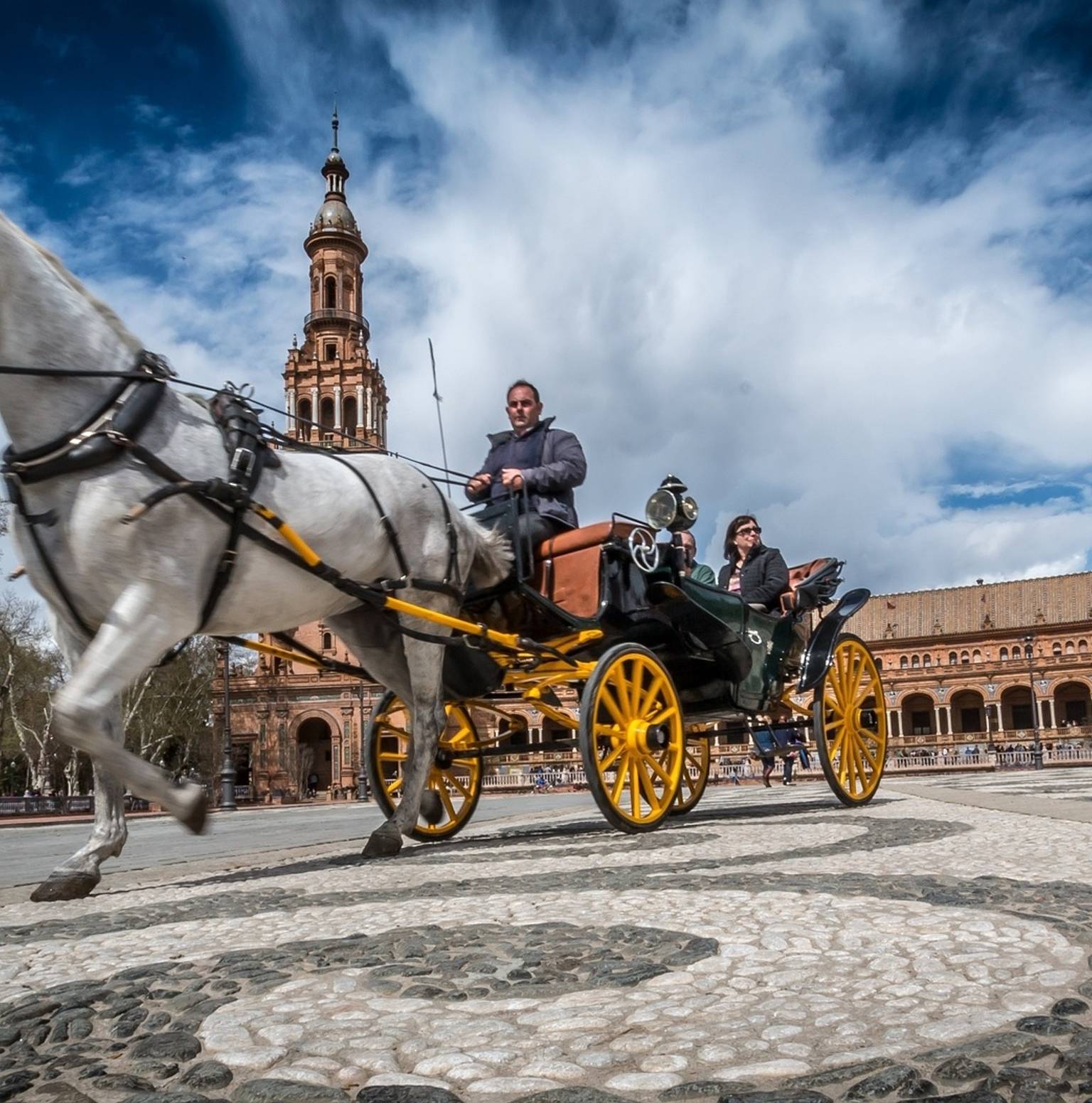 (SATURDAY) MADRID - MERIDA - SEVILLE (560kms) — Madrid