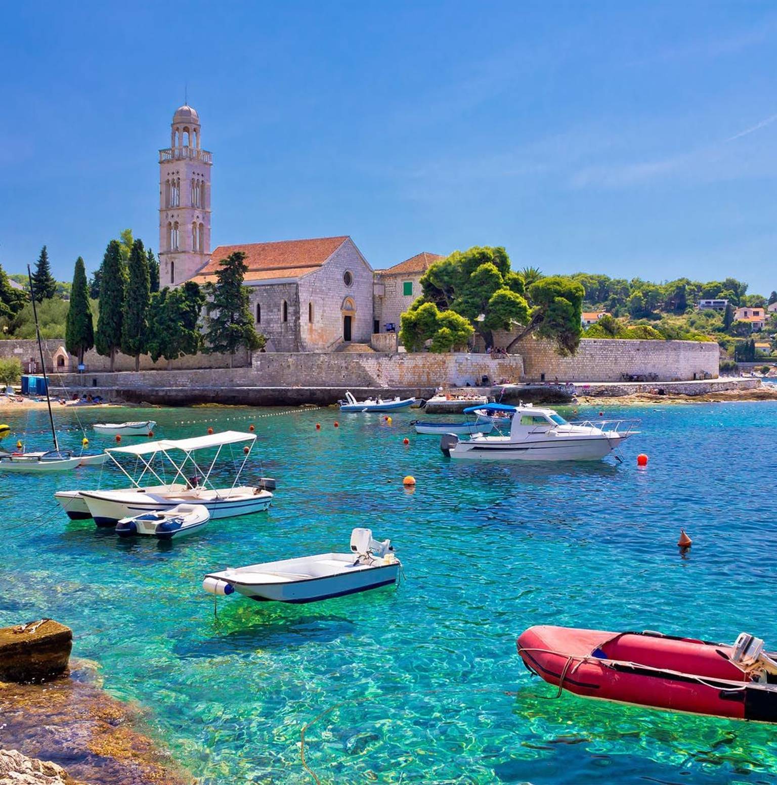 Pakleni Islands & Hvar — Korčula